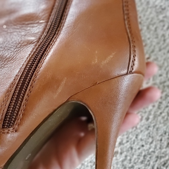 Steve madden launch booties in cognac brown - Picture 3 of 5